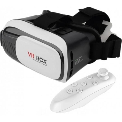 VR box для телефону, Окуляри Віртуальної Реальності, Віар бокс, VR окуляри для смартфона з налаштуваннями