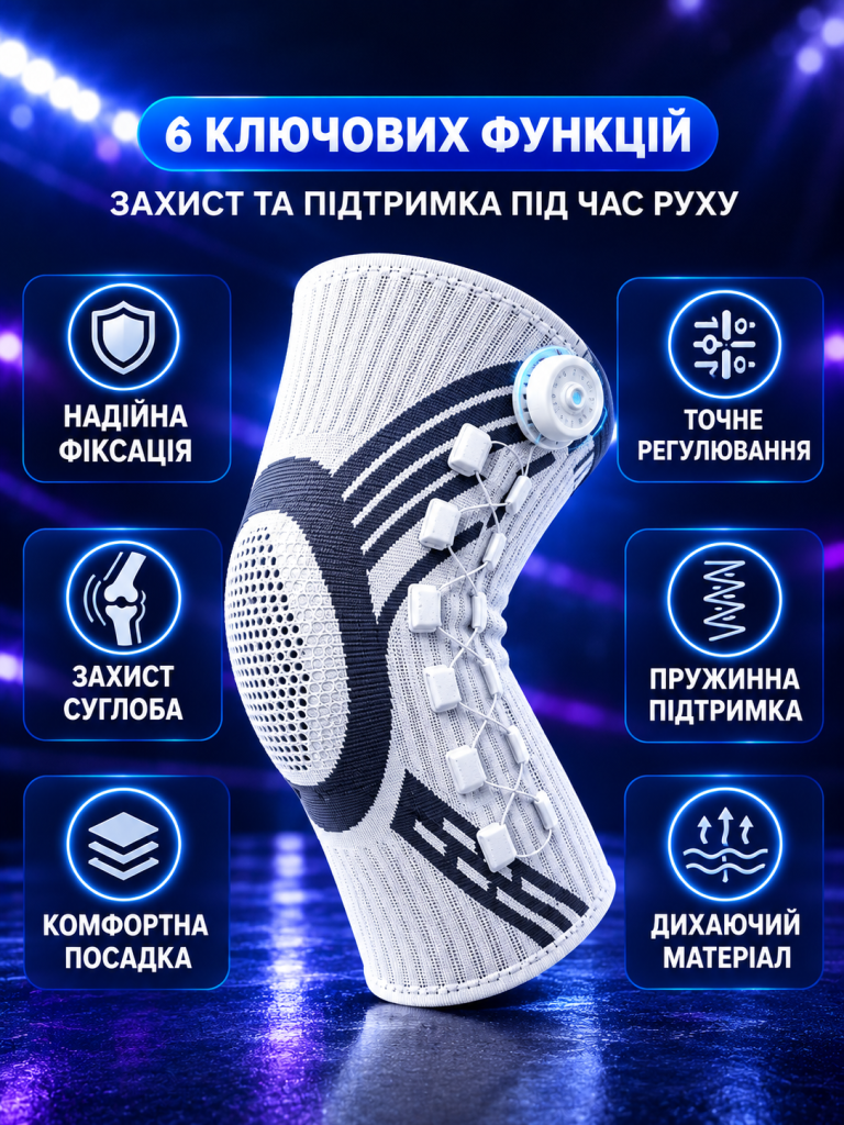 Наколінник з регулюванням щільності — фото 1