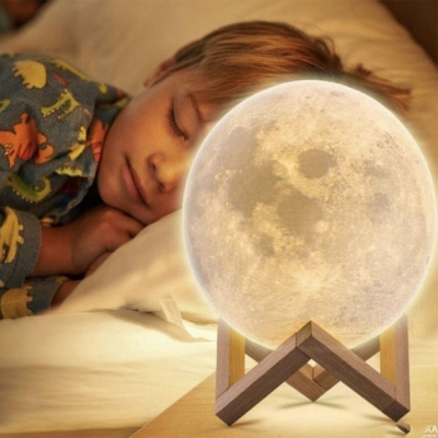 Нічник світиться місяць Moon Lamp 18 см